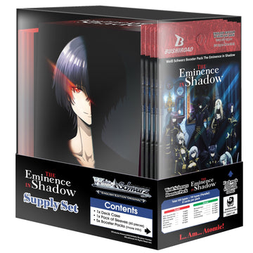 Weiss Schwarz TCG: The Eminence in Shadow Supply Set Card Game Accessories Bushiroad
