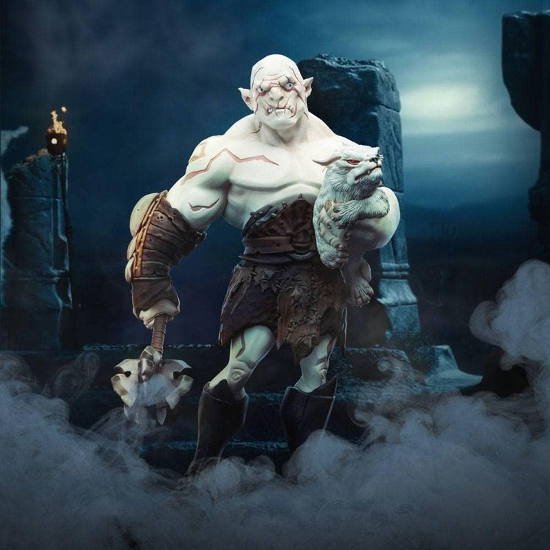 Weta Workshop: Lord of the Rings - Azog the Defiler with Warg Pup Mini Epics Figure - Limited Edition Toys & Games Weta Workshop