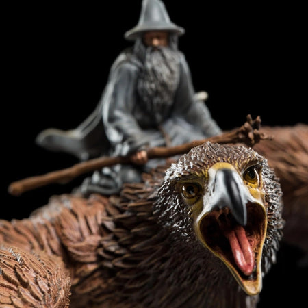 Weta Workshop: Lord of the Rings - Gandalf on Gwaihir Miniature Figure Toys & Games Weta Workshop