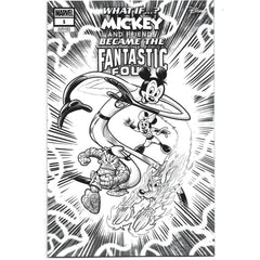 What If Mickey & Friends Became The FF4: #1 [Pastrovicchio CVR G - 1:100] 2025 Comics Marvel Comics