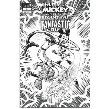 What If Mickey & Friends Became The FF4: #1 [Pastrovicchio CVR G - 1:100] 2025 Comics Marvel Comics