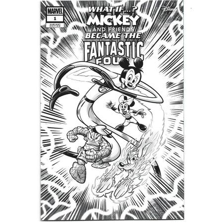 What If Mickey & Friends Became The FF4: #1 [Pastrovicchio CVR G - 1:100] 2025 Comics Marvel Comics