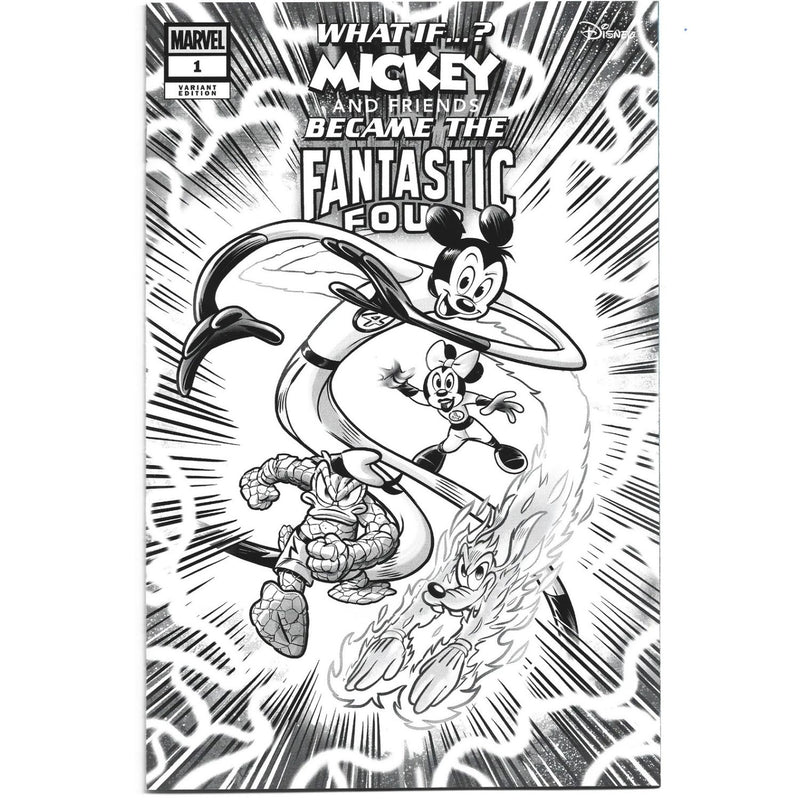 What If Mickey & Friends Became The FF4: #1 [Pastrovicchio CVR G - 1:100] 2025 Comics Marvel Comics