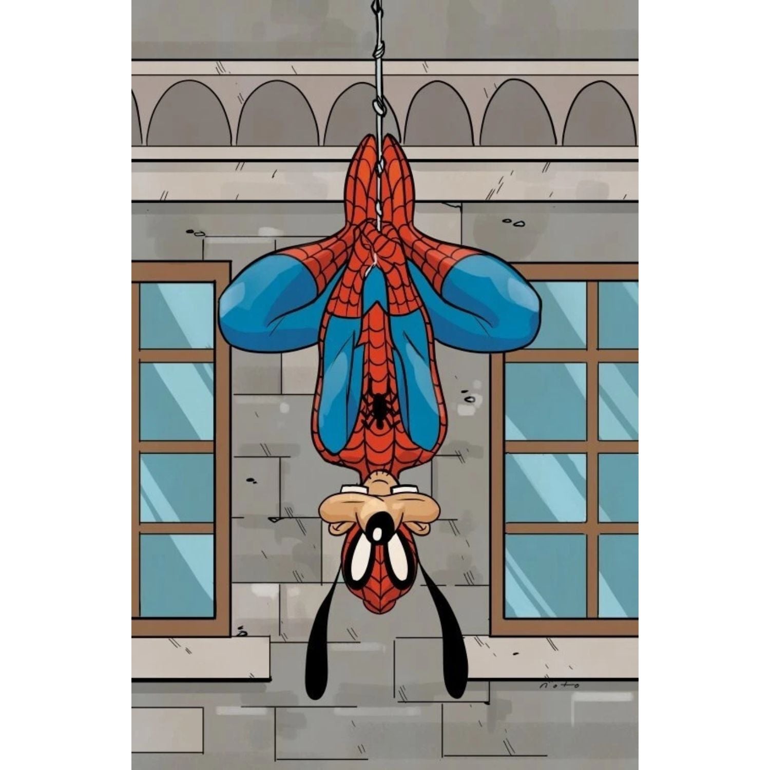 What If? Goofy Became Spider-Man: #1 [Phil Noto - 1:100] 2025 Comics Marvel Comics