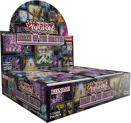 Yu-Gi-Oh! TCG: Maze of the Master 1st Edition Booster Box - 24 Packs Card Game Konami