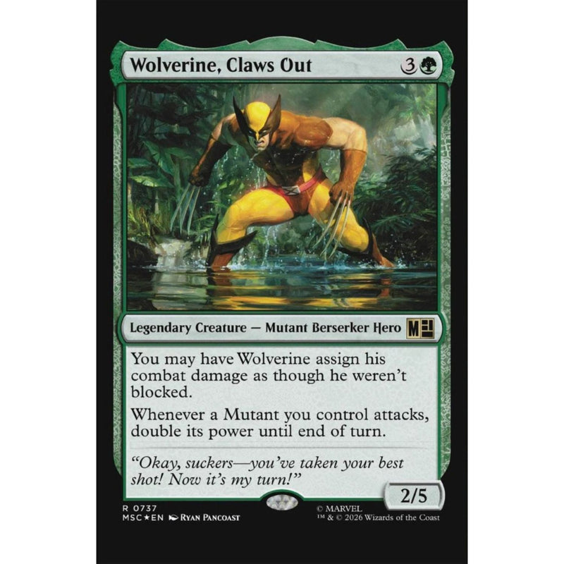 Wolverine: #22 [Ryan Pancoast Classified MTG CVR B] 2024