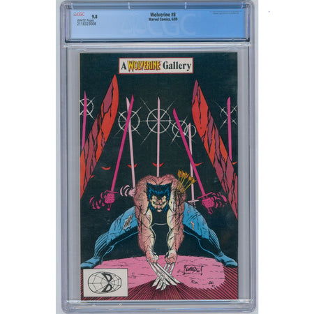 Wolverine: #8 [CGC 9.8 John Buscema] 1989 Comics Marvel Comics