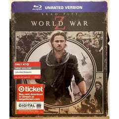 World War Z - Unrated [Blu-Ray] Blu-Ray Steelbook Paramount Pictures   