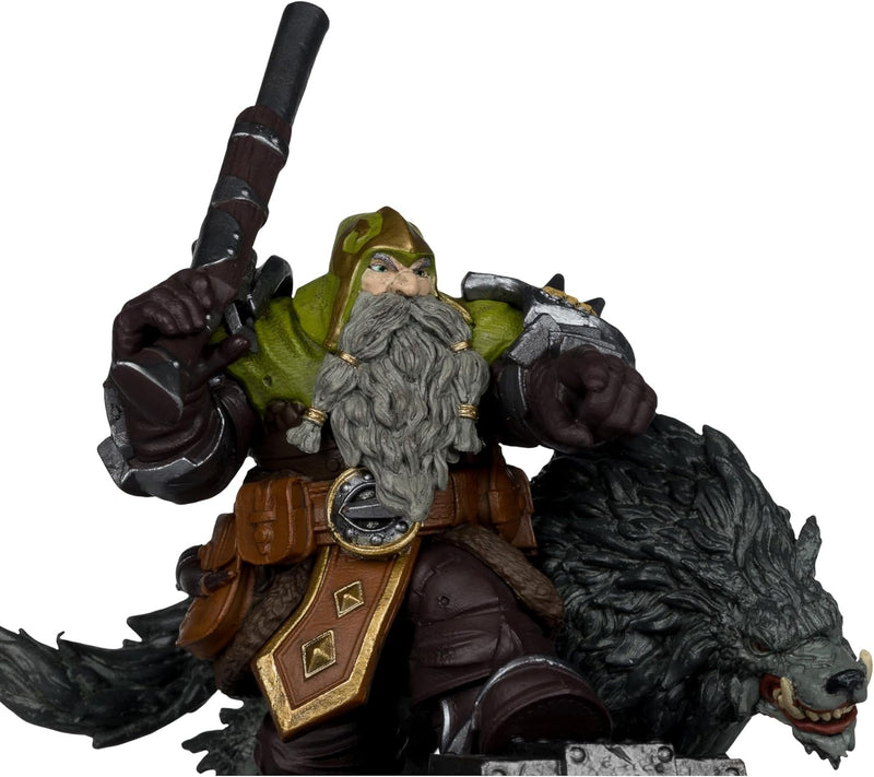 World of Warcraft: Dwarf Hunter Beast Master/Marksman (1:12 Scale) Toys & Games McFarlane Toys