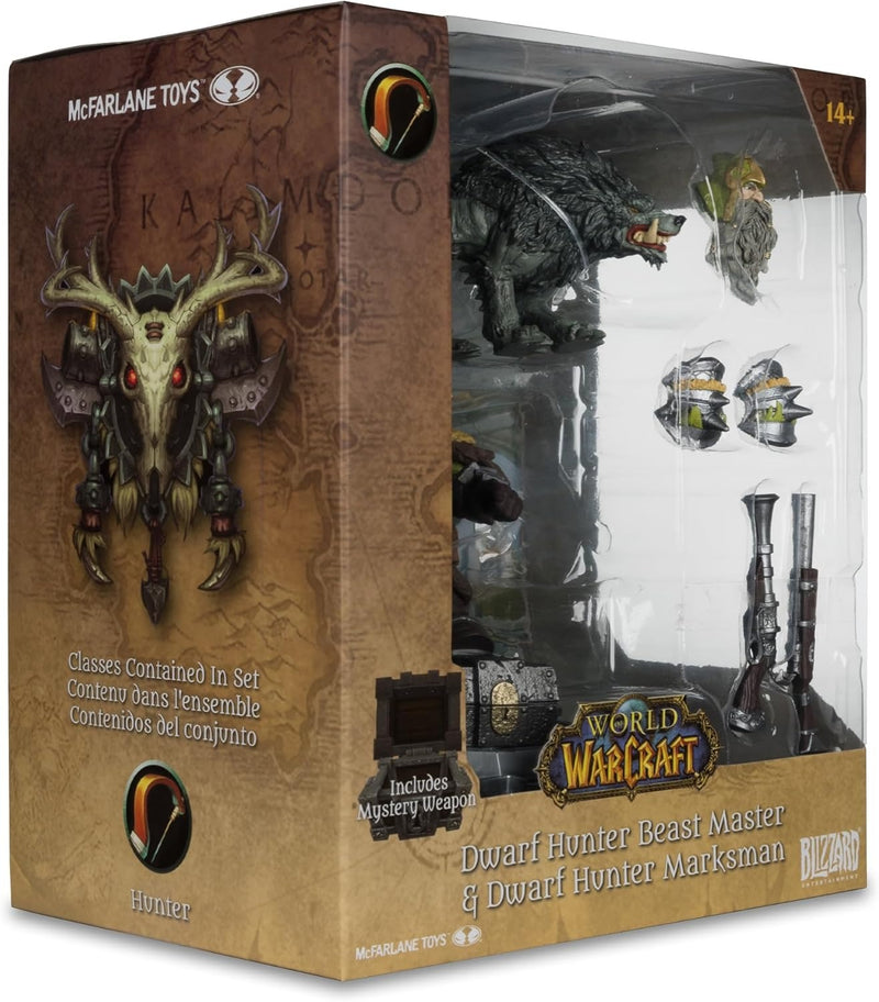 World of Warcraft: Dwarf Hunter Beast Master/Marksman (1:12 Scale) Toys & Games McFarlane Toys