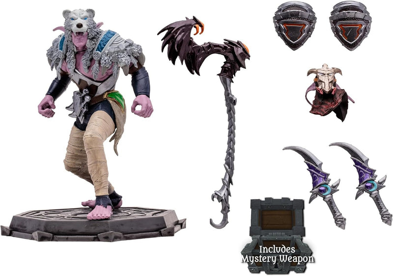 World of Warcraft Elf: Druid/Rogue Figure Common - 1:12 Scale Toys & Games McFarlane Toys