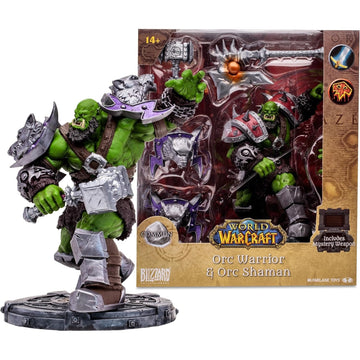 World of Warcraft Orc: Warrior/Shaman Common - 1:12 Scale Toys & Games McFarlane Toys