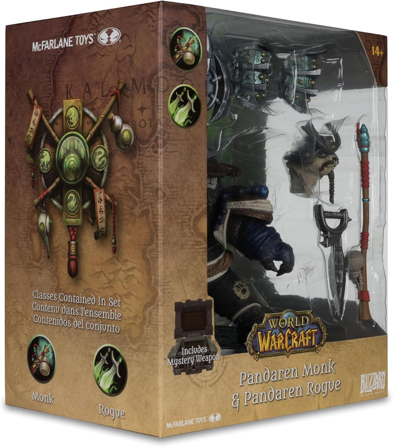 World of Warcraft: Pandaren Monk/Rogue Figure - 1:12 Scale Toys & Games McFarlane Toys