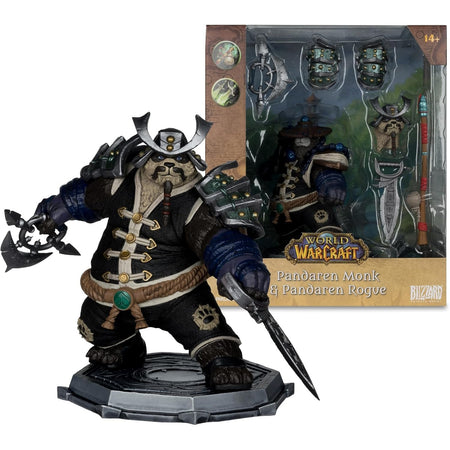 World of Warcraft: Pandaren Monk/Rogue Figure - 1:12 Scale Toys & Games McFarlane Toys