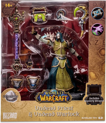 World of Warcraft Undead: Priest/Warlock - Common Figure - 1:12 Scale Toys & Games McFarlane Toys