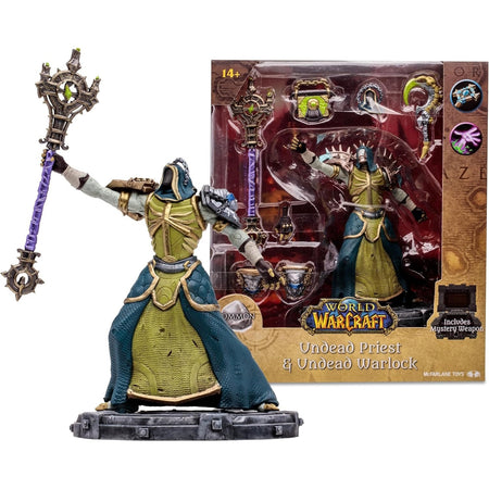 World of Warcraft Undead: Priest/Warlock - Common Figure - 1:12 Scale Toys & Games McFarlane Toys