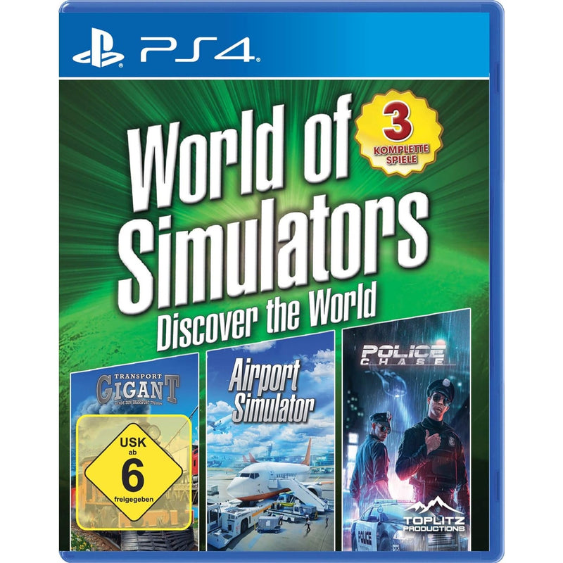 World of Simulators: Discover the World Bundle [PlayStation 4] PlayStation 4 Video Game Toplitz Productions   