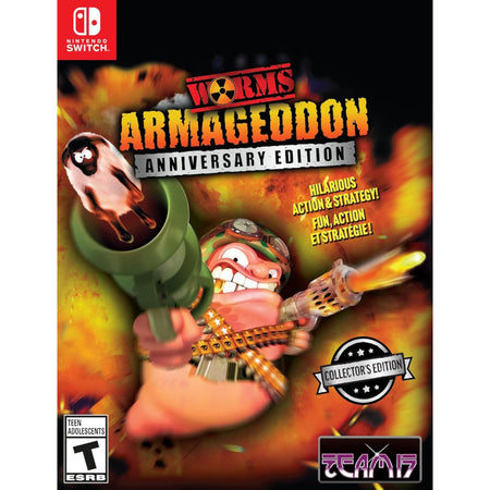 Worms Armageddon Anniversary Edition [Nintendo Switch] Nintendo Switch Video Game U & I Entertainment   