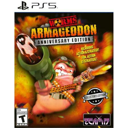 Worms Armageddon - Anniversary Edition [PlayStation 5] PlayStation 5 Video Game U & I Entertainment   