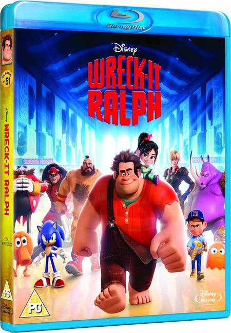 Wreck It Ralph [Blu-Ray] Blu-Ray Movie Disney   