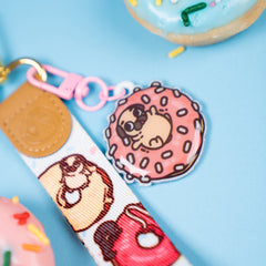 Doughnut Box Wristlet Accessory Puglie Mart
