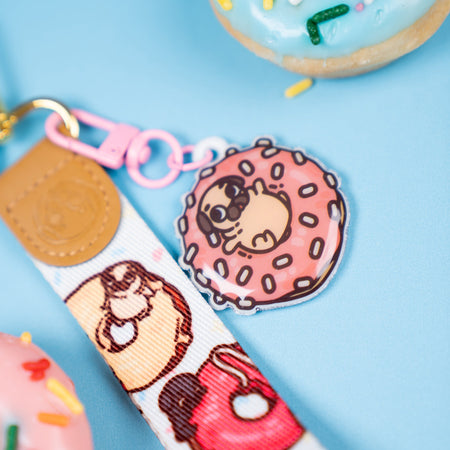 Doughnut Box Wristlet Accessory Puglie Mart