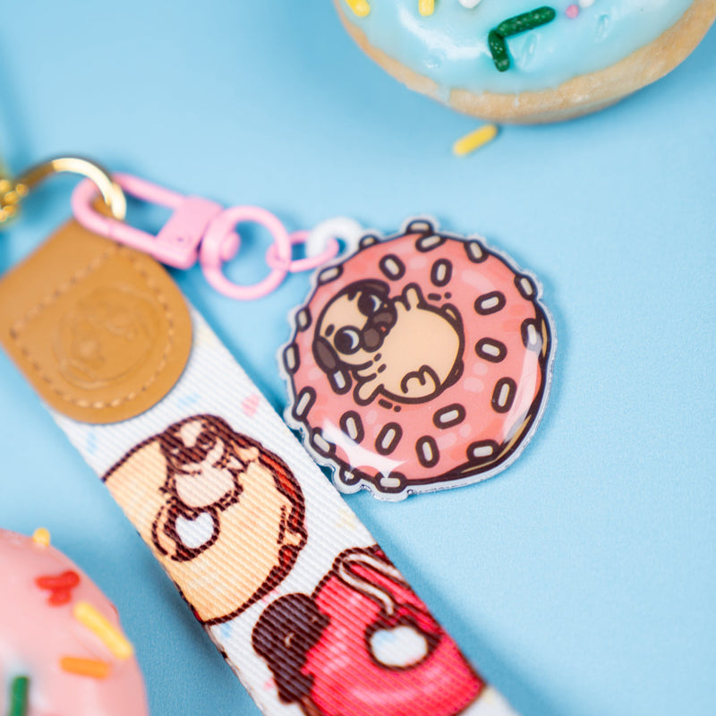 Doughnut Box Wristlet Accessory Puglie Mart