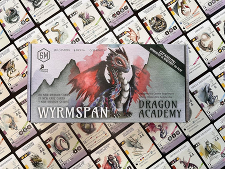 Wyrmspan: Dragon Academy Expansion [Board Game, 1 - 5 Players] Board Game Stonemaier Games