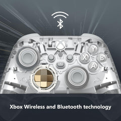 Xbox Wireless Controller - Ghost Cipher Special Edition [Xbox One & Xbox Series X Accessory] Xbox Series X Accessories Microsoft