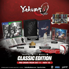 Yakuza 0 Classic Edition - Limited Run #571 [PlayStation 4] PlayStation 4 Video Game Limited Run Games
