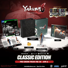 Yakuza 6: The Song of Life Classic Edition - Limited Run #045 [Xbox One] Xbox ONE Collector Limited Run Games
