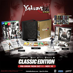 Yakuza Kiwami Classic Edition - Limited Run #262 [Nintendo Switch] Nintendo Switch Collector Limited Run Games