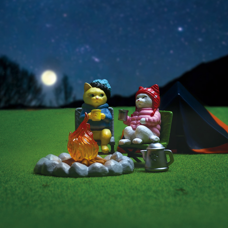 Yell: Cat Campfire Blind Box Toys & Games Yell Co.