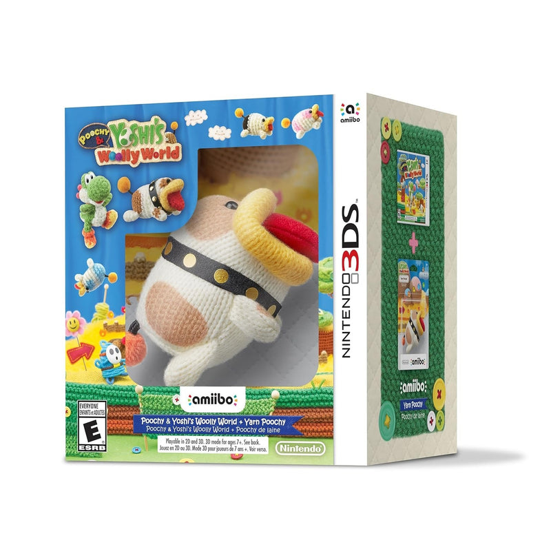 Yoshi's Woolly World: Yarn Poochy Amiibo [Nintendo Accesory] Nintendo Amiibo Nintendo