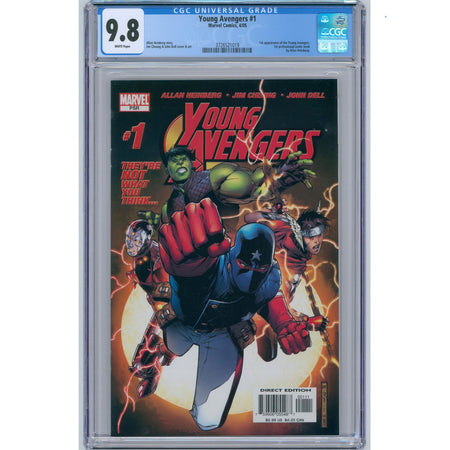 Young Avengers #1 [CGC 9.8 JIM CHEUNG Cover A] 2005 Comics Marvel Comics