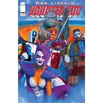 ***Check For Grading Youngblood: #1 [Rob Liefeld Signed Foil CVR K - 1:500] 2025 comics Image Comics