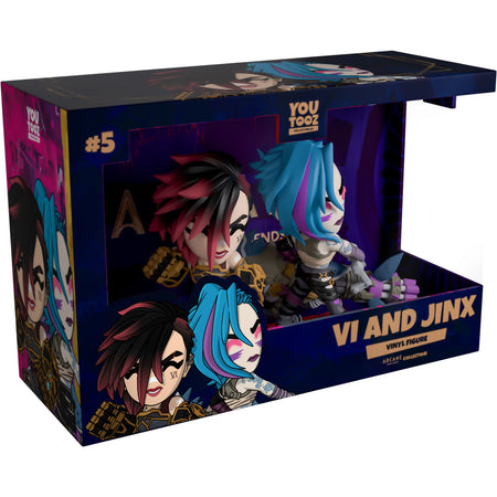 Youtooz: Arcane Collection [Vi And Jinx Vinyl Figure #5] Toys & Games Youtooz