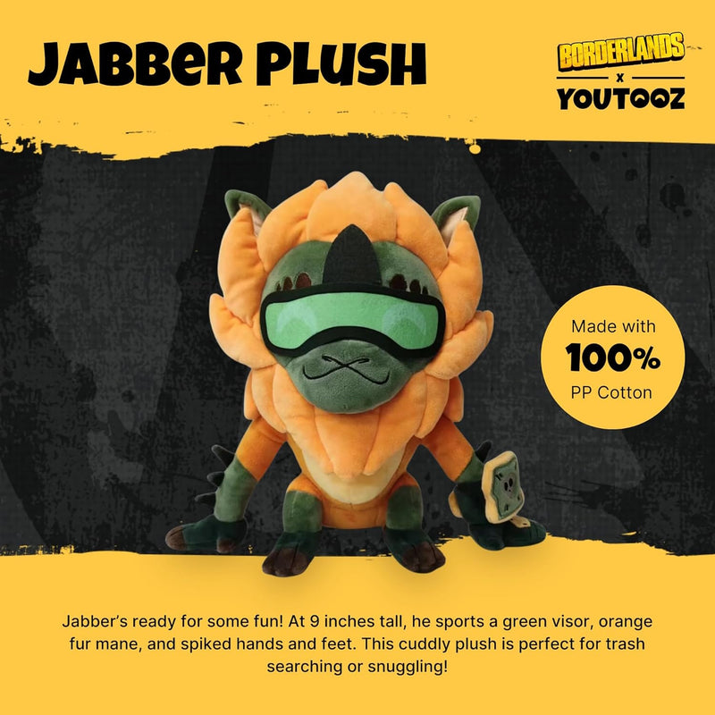 Youtooz: Borderlands Collection [Jabber 9-Inch Plush] Toys & Games Youtooz