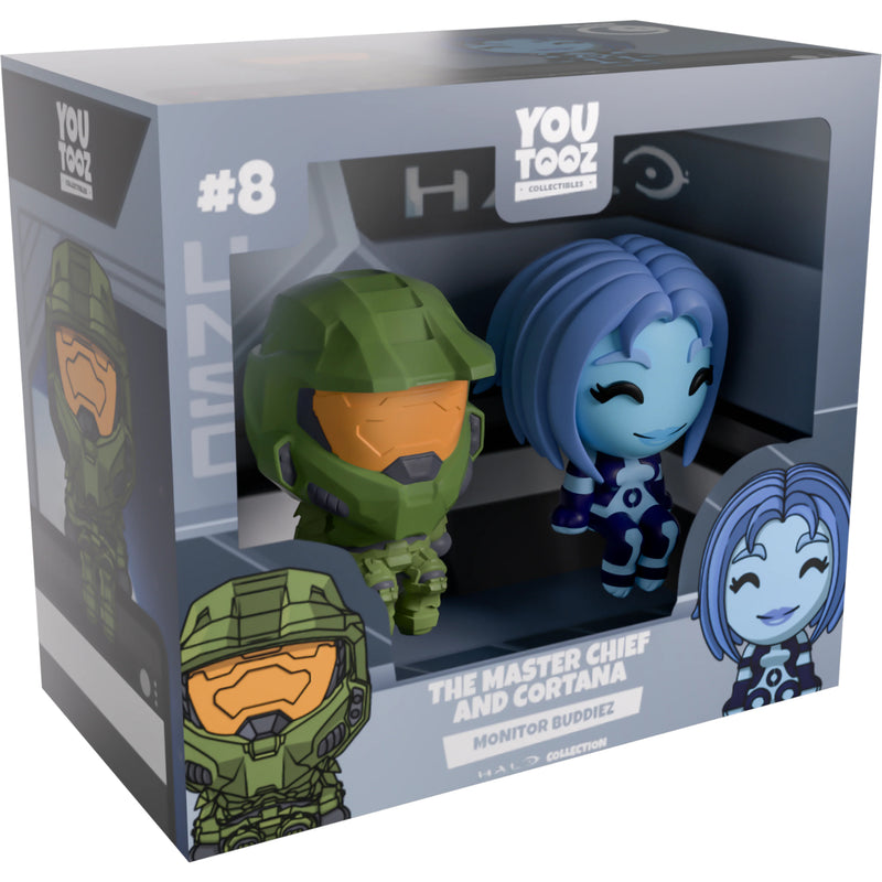 YouTooz: Halo Collection [Master Chief & Cortana Monitor Buddiez #8] Toys & Games Youtooz