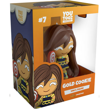 Youtooz: Cookie Run Kingdom Collection [Gold Cookie] Vinyl Figure #7 Toys & Games Youtooz