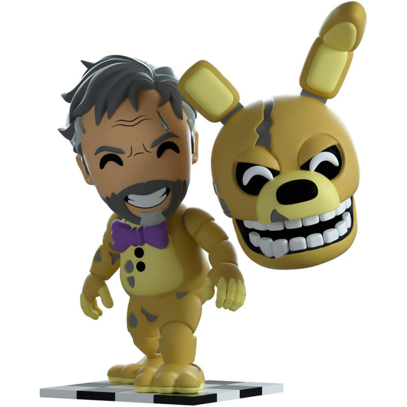 Youtooz: FNAF Movie Collection [Yellow Rabbit Vinyl Figure #48] Interchangeable Heads Toys & Games Youtooz