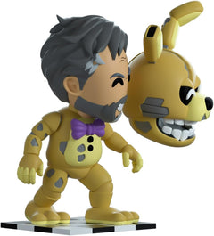 Youtooz: FNAF Movie Collection [Yellow Rabbit Vinyl Figure #48] Interchangeable Heads Toys & Games Youtooz