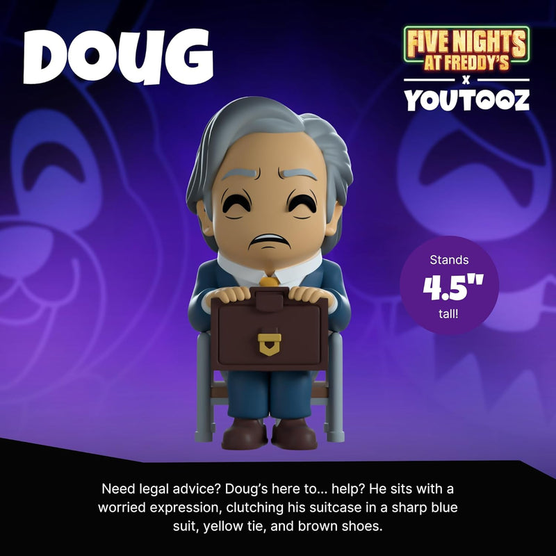 Youtooz FNAF Movie Doug Vinyl Figure #46 Horror Collectible