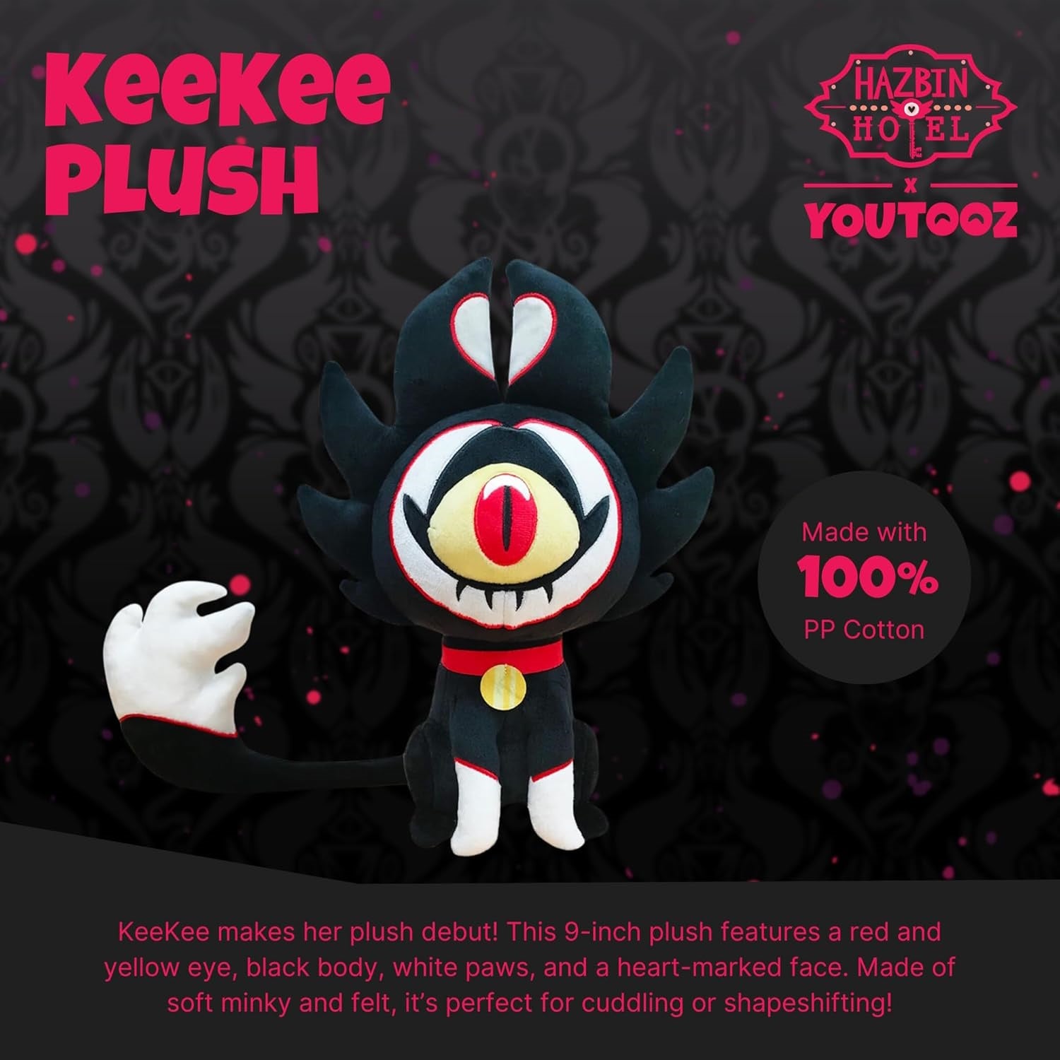 Youtooz: Hazbin Hotel Collection [Keekee 9-Inch Plush] – Shopville