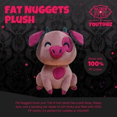 Youtooz: Hazbin Hotel [Fat Nuggets 9-Inch Plush] Toys & Games Youtooz