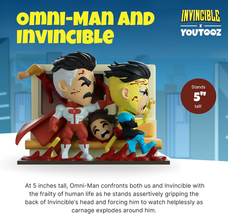Youtooz: Invincible Collection [Omni-Man & Invincible Vinyl Figure #0] Toys & Games Youtooz