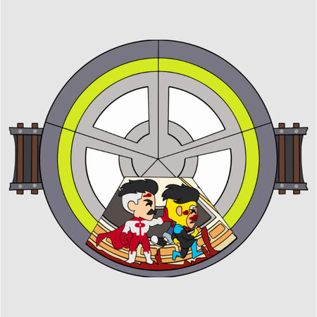 Youtooz: Invincible Collection [Invincible Spinning Enamel Pin] Toys & Games Youtooz