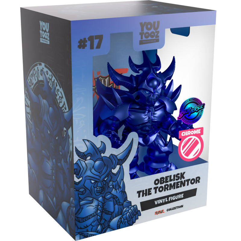 Youtooz x Shopville Exclusive: Yu-Gi-Oh! Collection [Chrome Obelisk The Tormentor] Limited Edition Vinyl Figure Toys & Games Youtooz