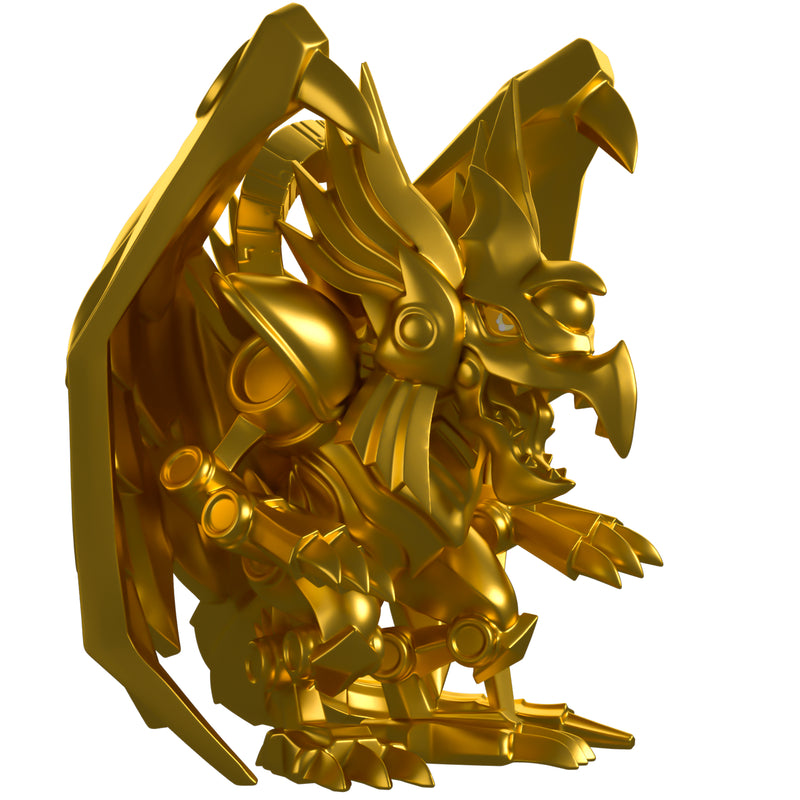 Youtooz x Shopville Exclusive: Yu-Gi-Oh! Collection [Chrome Winged Dragon of Ra] Limited Edition Vinyl Figure Toys & Games Youtooz