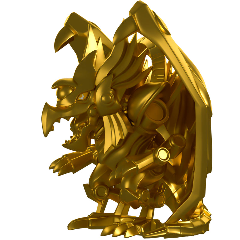 Youtooz x Shopville Exclusive: Yu-Gi-Oh! Collection [Chrome Winged Dragon of Ra] Limited Edition Vinyl Figure Toys & Games Youtooz